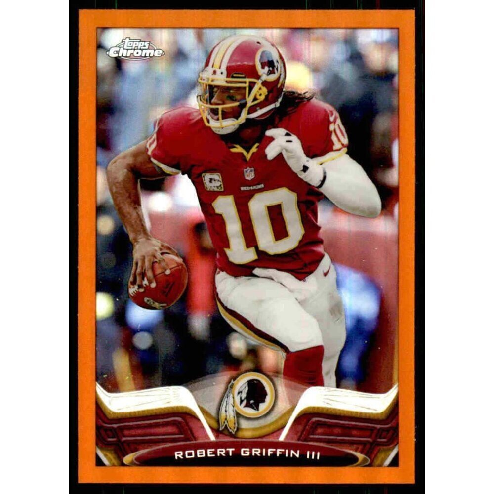2013 Topps Chrome #125 Robert Griffin III Orange Refractors